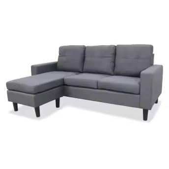 BATZAR Sofá cama chaise longue Style reversible 184 cm - 1