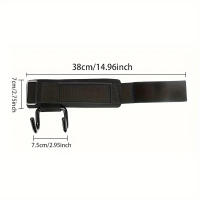 2-Pack De Gancho Para Muñeca De Acero Inoxidable Con Mango Suave Para Levantamiento De Pesas Pull-Ups Y Entrenamiento De Fuerza Soporte Horizontal Para Barra - details 14