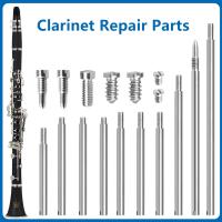 Set De Herramientas De Reparación De Clarinete 34Pcs Accesorios Para Instrumentos De Viento Piezas Reemplazo Hierro Forjado Plateado - details 0