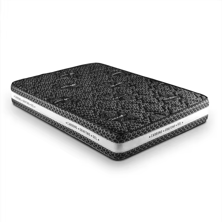 Colchón Viscoelástico Tejido con Hilo Cerámico Altura +/- 25 cm - 1
