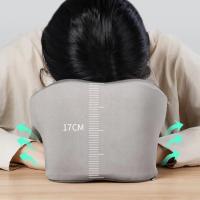 Almohada De Viaje En Forma De U De Memoria Puro Soporte Cervical Para Sueño En Avión Oficina Siesta Almohadas De Cuello - details 2