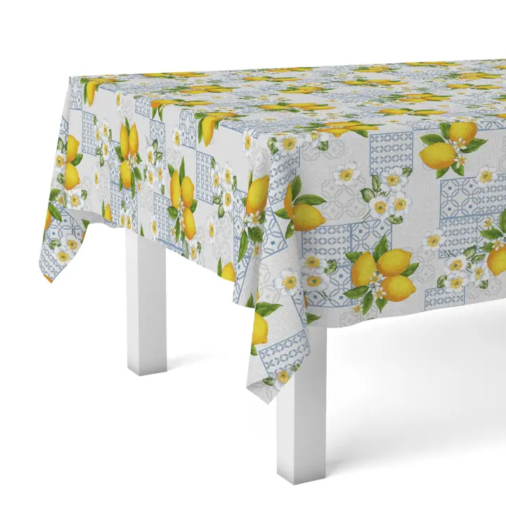 Mantel Hule Eria Valentia Home | Estampado Antimanchas | Repelente de Agua | Protección Duradera | Varios Tamaños - 1