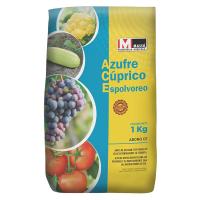 Azufre Cuprico Espolvoreo 1kg - Fungicida y Acaricida Ecologico en Polvo para Plantas y Cultivos de Tomates Uvas Calabacin etc.. Masso Garden - details 0