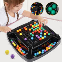Juego De Mesa De Eliminación De Bolas Arcoiris Juguete De Alineación De Colores Juego De Ajedrez Tablero Interactivo Para Niños Y Adultos Juego De Fiesta Educativo - details 2