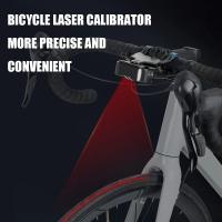 Herramienta De Calibración De Sillín De Bicicleta Alineador De Manillar Láser Medidor De Centro De Asiento Indicador De Alineación Para Bicicleta - details 0
