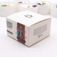 Viva Esencia – Vela aromática de cristal 7 Chakras con piedras naturales, cera de soja vegetal, 100 % artesanal, ideal para rituales de equilibrio energético, meditación y armonización espiritual del cuerpo y la mente – Ancient Wisdom - details 4