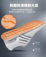 Zapatos De Correr Clásicos Para Hombres 2024 Mocasines Deportivos Ligeros De Cuero Transpirables Y Cómodos Para Exterior Y Casual - details 25