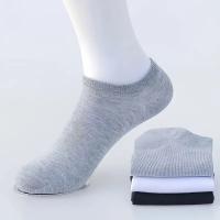 Calcetines De Tobillo Cómodos Y Transpirables Para Hombre Y Mujer Negros Blancos Grises Paquete De 5 O 10 Pares Para Primavera Verano - details 2