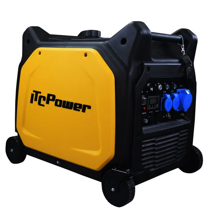 Generador inverter gasolina monofásico GG65Ei ITCPower 6500w - 1