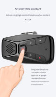 Visera De Sol Para Coche Con Bluetooth Manos Libres Reproductor MP3 Estéreo Inalámbrico Teléfono Móvil Accesorio De Automóvil - details 11