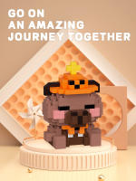 Bloques De Construcción Micro Partícula Serie Animal De Fiesta Pingüino Giraffa Juguete De Puzzle De Artesanía Para Escritorio Ornamento Educativo Para Niños - details 3