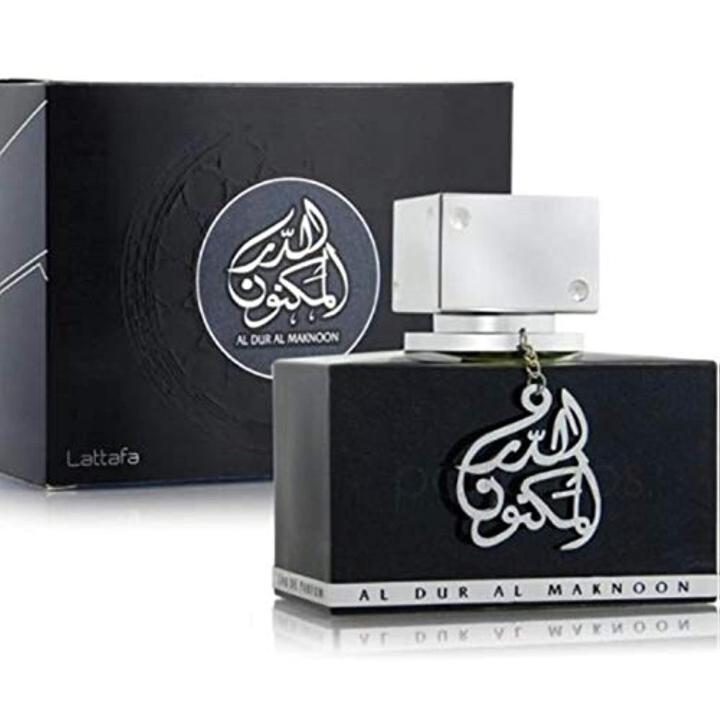 Lattafa al dur al maknoon silver edp 100ml, exclusive fragrance for men and women