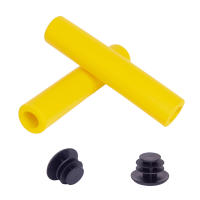 Par De Cubiertas Para Manillar De Bicicleta MTB De Espuma Suave De Silicona Resistentes Al Desgaste Y Absorción De Choques Para Ciclismo - details 2