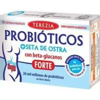 Probioticos + Seta De Ostra Con Betaglucanos 10Cap - 1