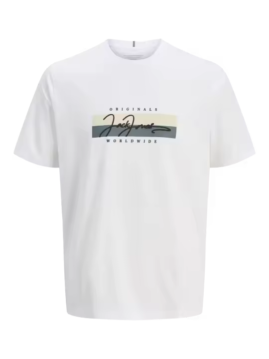 Camiseta Frederiksberg Blanca de Jack&Jones - 1