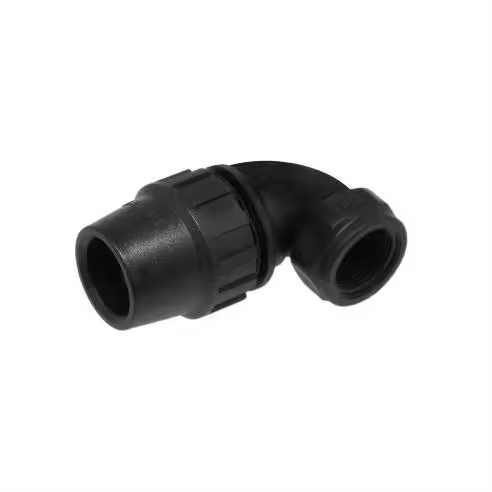 AQUA CONTROL Codo Rosca Hembra 32mm (1") Negro Polietileno - Riego Enterrado - AQUA CONTROL - 74615 Riego enterrado Complementos y Recambios para Regar Valvulas Riego - 1