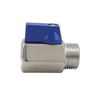Válvula De Bola Mini De Acero Inoxidable 304 PN63 5/8'' BSP Sanitary Para Cierre De Agua En Casa Keg Coupler Cerveza Shank Macho a Hembra - details 3