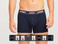 Jack & Jones Hombre Pack 3 Boxer Ropa interior Mod JACJOHN TRUNKS Composición 95% Algodón y 5% Elastano REF 260059 - details 1