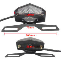 Luz Trasera De Motocicleta LED Universal Freno Stop Señal De Giro Flash 12v Para Honda Harley Yamaha Cafe Racer Motor Bi - details 4