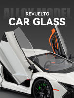 Modelo De Coche De Escala 1:24 Lamborghini Revuelto En Aleación Con Sonido Y Luz Vehículo Diecast De Metal Para Colección Y Juguetes Para Niños - details 7