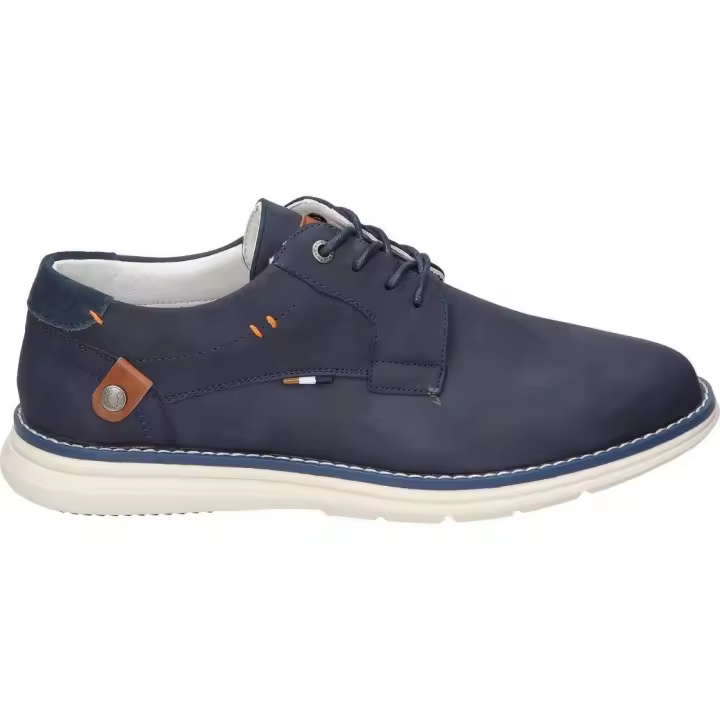 REFRESH | Zapatos Casual Refresh para Hombre – Zapato Cómodo en Color Azul Marino – Zapatos con Cordones – Cómodos y Ligeros – Versátiles – Combinables – Modelo 172487 - 1