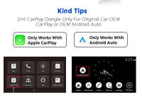 Adaptador Wireless CarPlay Para Coche Android Auto WiFi Bluetooth Compatible Con Volvo Benz Audi Mazda Chevrolet Ford Opel Hyundai VW Toyota Kia GMC - details 2