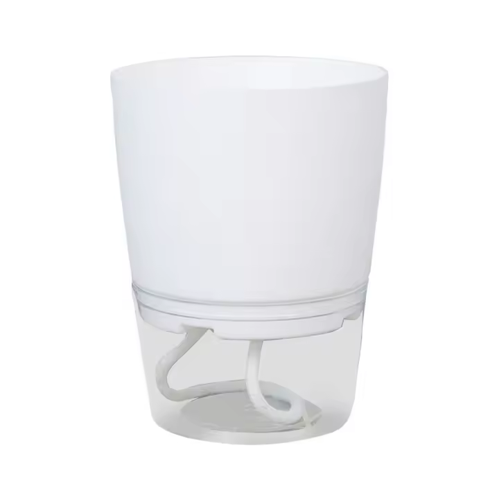 Macetas Autoabastecimiento Self Watering Para Plantas Hidroponía Flowerpot De Suculentas Y Violeta Africana Plástico Para Escritorio - 1
