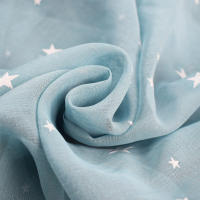 Cortina Luminosa Estrellada Para Niños Y Dormitorio Cortina Transparente Para Sala De Estar Y Comedor Divisoria Con Grommets Ilumina La Oscuridad - details 9