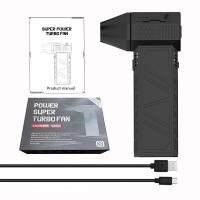 Mini Turbo Jet Fan 130000RPM Velocidad Del Viento 52m/s Motor Sin Escobillas Broom High-Performance Cyclone Turbo Electrico Aspiradora - details 7
