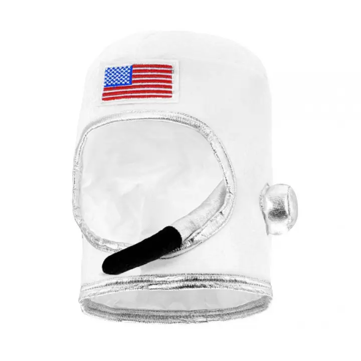 Widmann Casco Astronauta Blanco USA para adulto - 1