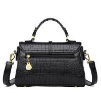 Bolso Bandolera De Cuero Synético Con Patrón De Cocodrilo Para Mujer 2024 Bolso De Hombro Y Cruzado De Lujo Diseñador Con Interior Organizador Cierre De Cremallera - details 16