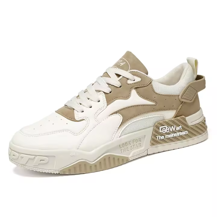 Zapatos De Deporte Casual Para Hombre Antideslizantes Transpirables Con Suela Gruesa Zapatillas Estudiantiles Para Caminar Al Aire Libre - 1