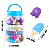 Juguete Educativo Montessori De Aprendizaje ABC Letras Con Juego De Rompecabezas De Animales Y Colores Para Niños Edad Recomendada 3-6 Años - details 16