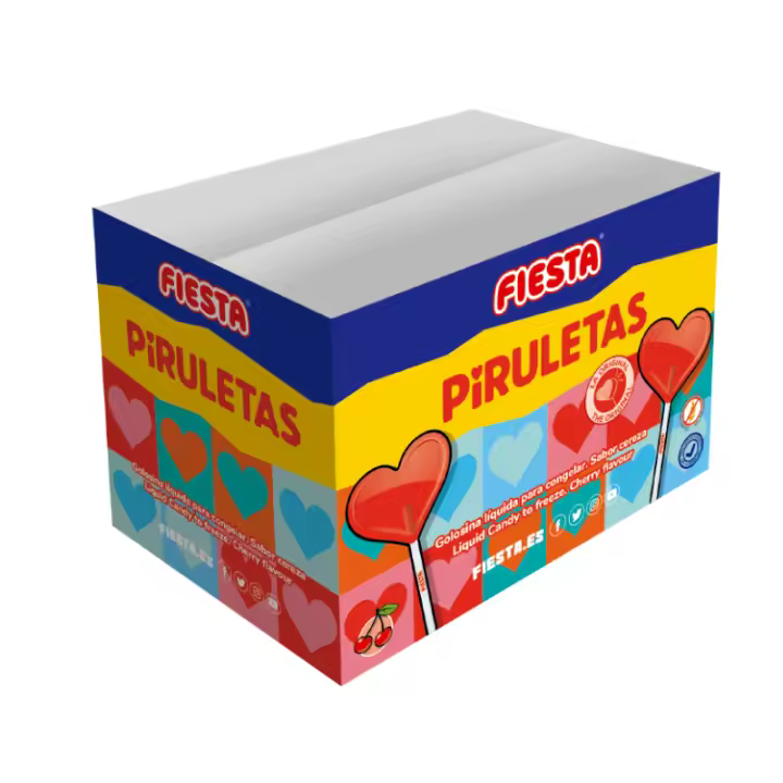 Piruletas Congelables Sabor Cereza (30 Uds) - 1