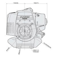 Powertec Pro Motor TJ-45E 45,4 CC 7000 RPM 2,8 HP Embrague 78 MM - Motor Potente y Eficiente - details 1