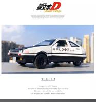 Modelo De Coche a Escala 1:32 Mzexoma Initial D Trueno AE86 En Aleación Juguetes Deportivos Para Niños Y Adultos - details 0