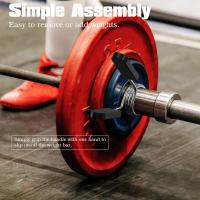 Clip De Dumbbell 25/28/30mm Clip De Barra De Dumbbell Clip De Resorte Clip De Collar De Barras De Levantamiento Kit De Bloqueo De Dumbbell Para Gimnasio - details 9