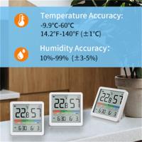 Nuevo Medidor De Temperatura Y Humedad Digital Para El Hogar 2025 LCD Sensor De Clima Estación Meteorológica Estilo De Soporte Para Pared Y Pieza Única - details 7