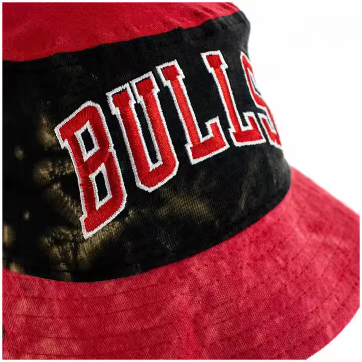Sombrero New Era Chicago Bulls Washed Pack Bucket para unisex en color rojo - 1