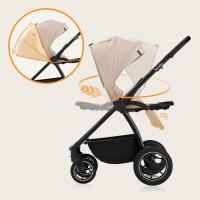 Carrito de Bebé 2 en 1 MERIL de Lionelo – Capazo XL y Silla de Paseo Reversible hasta 22 kg, Ideal desde el Nacimiento hasta 4 Años - details 1