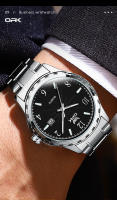 Reloj De Hombre OPK 6031 Resistente Al Agua Digital Con Espejo Luz Estelar Acero Inoxidable Movimiento De Cuarzo Automático - details 13