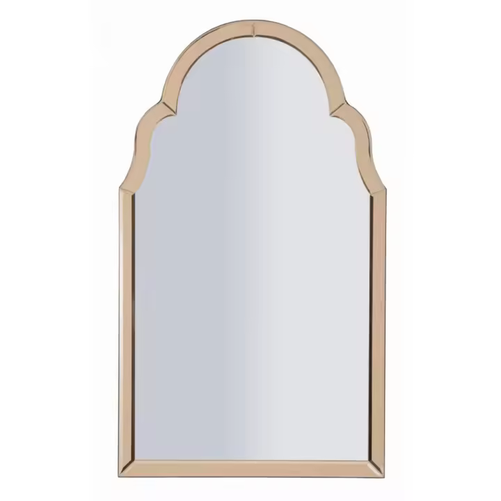 Espejo con Marco Clásico 7, MDF, Rosa, 80x47x1 cm - 1