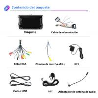NaviFly Radio De Coche 7 Pulgadas Carplay Android 13 Multimedia Para VW Volkswagen Skoda Octavia Golf 5 6 Touran Passat B6 Polo Jetta Con Funciones De GPS Y Control De Volante - details 12