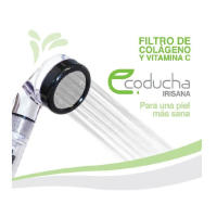 Irisana - Filtro de Colágeno Orgánico y Vitamina C para Ecoducha - Antialérgico - Ayuda a Hidratar en Profundidad Piel y Cabello - Ideal Piel Sensible - details 3