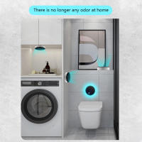 Purificador De Aire Ozone Generador Desinfectante Inteligente Formaldehído Deaerator Desodorante Para Cocina Toilette Habitación De Mascotas - details 2