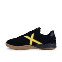 Munich Zapatilla Hombre ORGIX 04 Negra y Amarilla Suela Caramelo - details 2