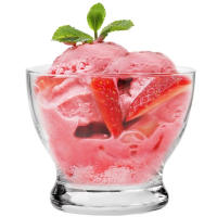 Set de 6 copas de helado KROSNO | 290 ml | Copa de postre | Colección Pure | Ideal para casa, restaurantes y fiestas | Apto para lavavajillas - details 1