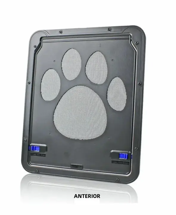 Puerta Para Perros Y Gatos De Exterior Con Cerradura Segura Instalación Fácil Ventana Puerta De Casa Acceso Libre Estilo Moderno - 1
