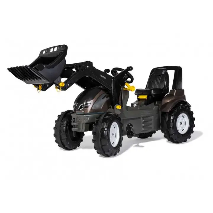 Rolly Toys - Rollyfarmtrac Premium II Valtra - Correpasillos con Asiento Regulable y Cargador Frontal Fácil - 1