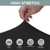 Mantel De Spandex Tendido a Medida Lavable Y Resistente a Arrugas Para Mesa Rectangular De Jardín Ideal Para Eventos Bodas Y Fiestas - details 0